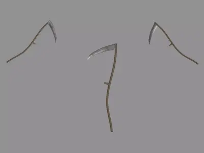 Scythe 3D model buy