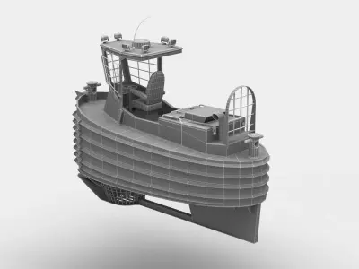 Sidewinder Boats 3D model