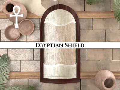 Ancient Collection Weapons Shields 3D Model Pack