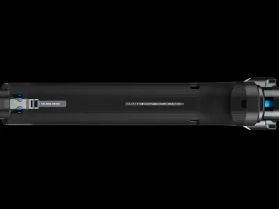 Scifi Katana Sword 3D model