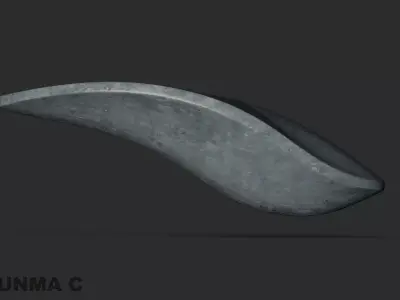 New UNMA Collection - UNMA-B-C-D - Flying Artifacts 3D model