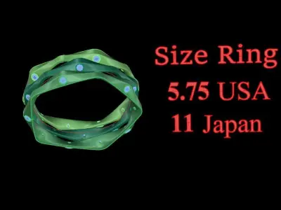 Ring Girl B1 Free 3D print model