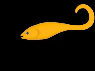 3d mold plastic lure 3D model