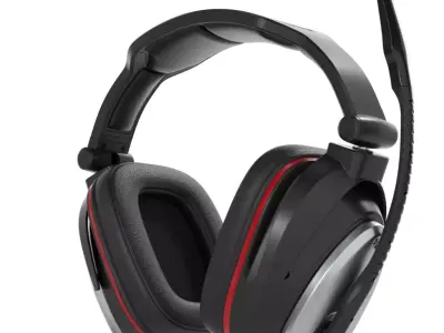 Wireless Gaming Headset 3D model