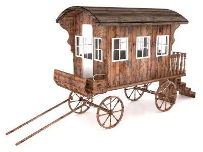 Caravan 2 3D model
