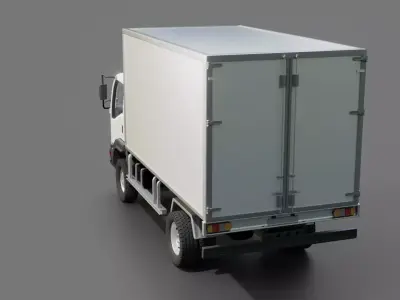 Isuzu FVZ Cargo Truck 3D model