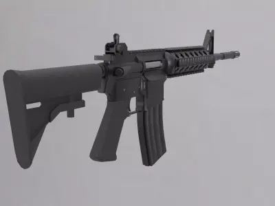 Assault Riffle M4A1 3D model