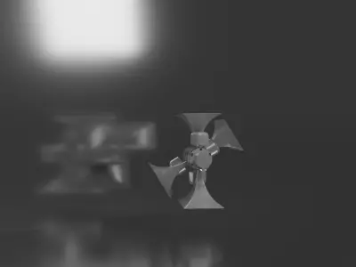 Sonnenburg Sirene Low-poly 3D model