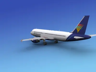 Airbus A320 Air Tours 3D model