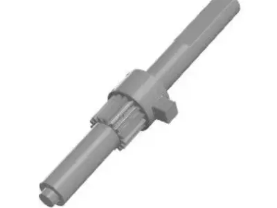 Spur Gear for Grundig Satellit 3D print model
