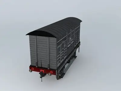 CATTLE BOX GNS No. 2993 Free 3D model