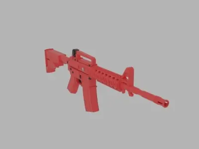 Pinkar rifle 3D model