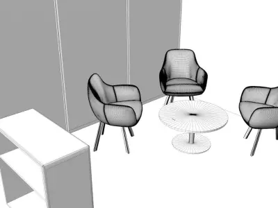Exhibition Stand Octanorm  3D model