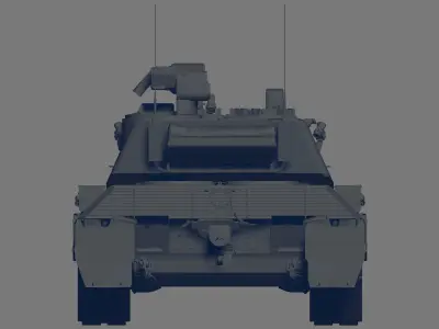 Leopard 2K 3D model