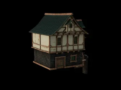 Medieval House 3D model