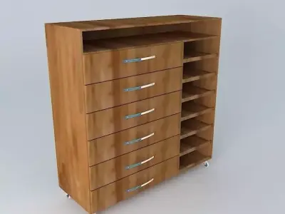 Dresser crab Free 3D model