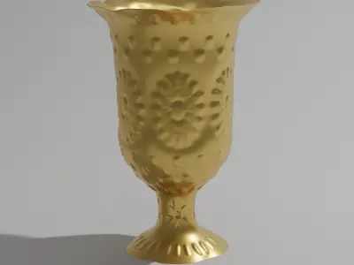 antique cup 3D model