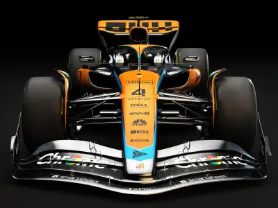 F1 Mclaren MCL60 season 2023 3D model