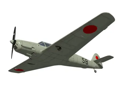 messerschmitt bf108 Taifun 3D model buy