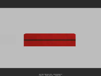 Fire 01 Low-poly 3D model