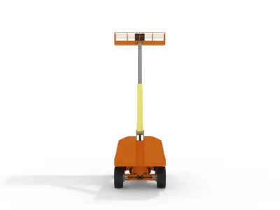 Boom Lift Low-poly 3D model