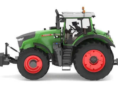 Farming Fendt Agricultural Machinery Collection 3D model