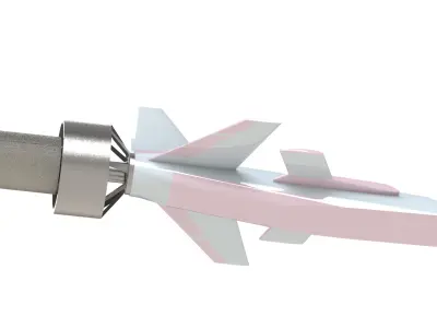 VX 91 SPECTER INTERCEPTOR  ROGUE ENGINE VARIANT Free low-poly 3D model