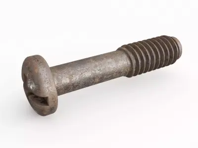 Screw 138 3D model