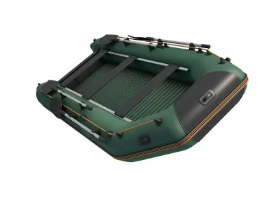 Inflatable boat  3D model