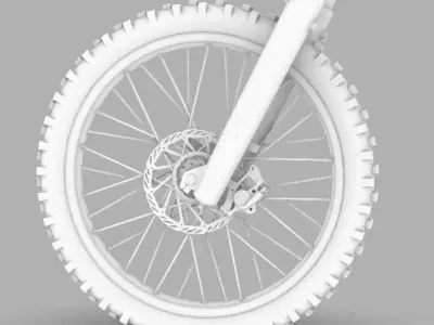 High quality Bike model 3D print model