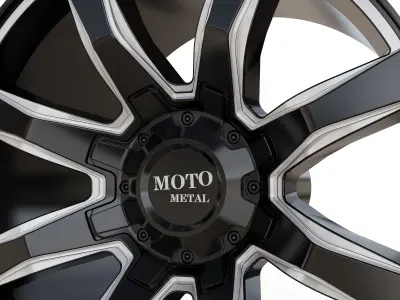 MOTO METAL SPIDER WHEEL 3D MODEL 3D model