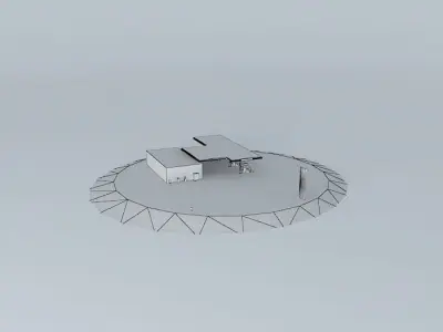 Fuel%26Retail station Plavnieki 2 Latvia Riga Lubanas street ... Free 3D model