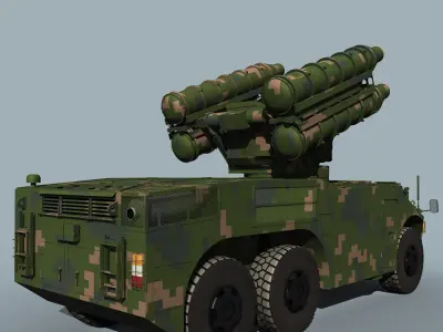 HQ-7B 3D model