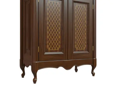  classic cabinet 03 03 3D model purchase