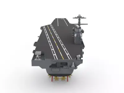USS Gerald R Ford  3D print model