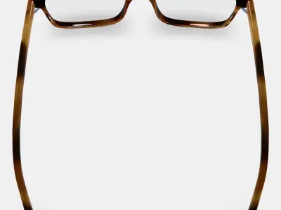 Brady Eyeglasses in Sugar Maple 3D model by vertexvisionworks