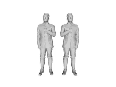Printle MoDualls Brothers 001 P 3D print model