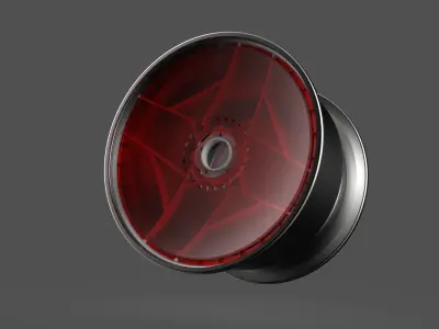 wheel simsa rims tuning part  3D model