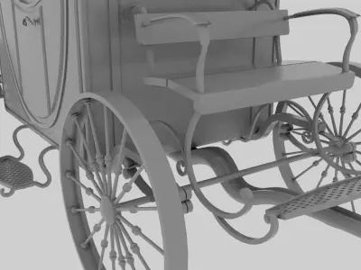 Carriage - voiture 3D model