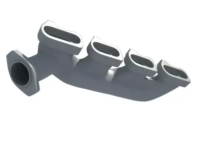 Exhaust Manifold 3D model Polygon mesh