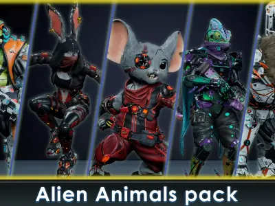 Alien Animals pack