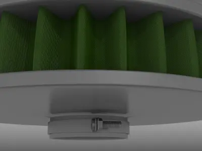 Air Filter 3D model Textured