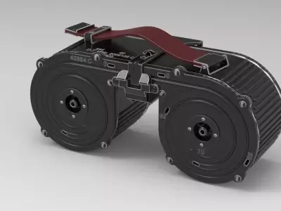 MG15 Saddle magazine 3D model