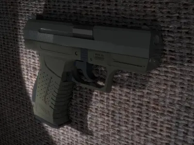 Walther p99  Free 3D model
