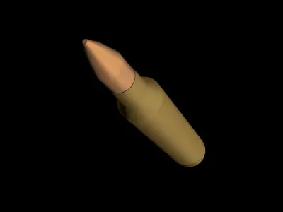 M16 Bullet 3D model