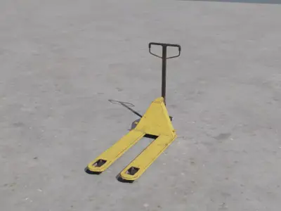 Forklift Pallet Fork 3D model