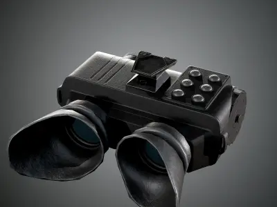 TIG-7 Thermal goggles Low-poly 3D model