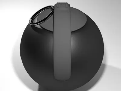 Hand Grenade Tear Gas aka Riot-control Grenade 3D model