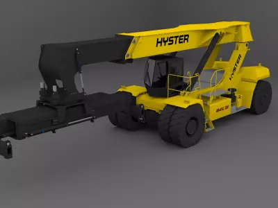 HYSTER REACH STACKER Low-poly 3D model