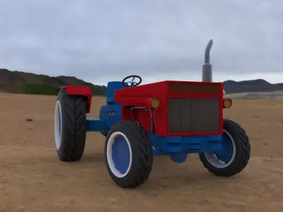 Tractor 3D model buy